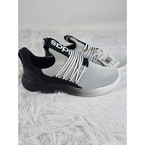 ADIDAS Men's Lite Racer Adapt 7.0 Running Sneakers 10.5 Slip On Black White